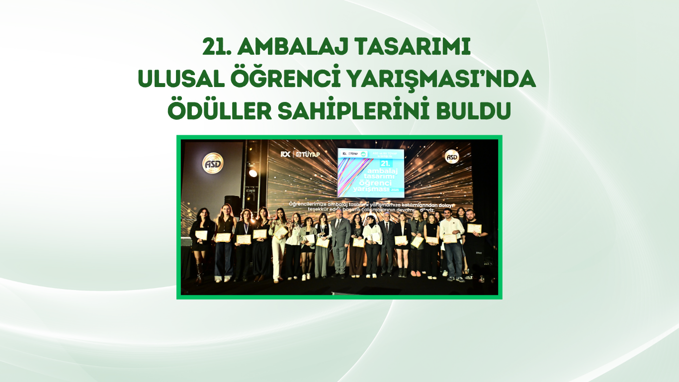 Öğrencilerin ambalaj tasarımları yarıştı, kazananlar Türkiye'yi temsil edecek