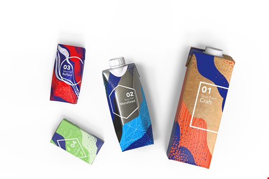 Tetra Pak'ın Yeni Efektli Ambalaj Malzemesi