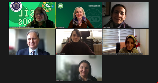 Atatürk Üniversitesi Çevre Söyleşisine ASD Konuk Oldu