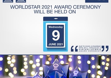WPO announces the date for the Virtual Ceremony of WorldStar 2021 & the Finalist Candidates for WorldStar Special Awards